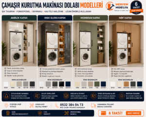 Çamaşır ve Kurutma Dolabı