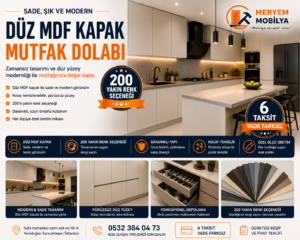 Mdf Mutfak Dolabı
