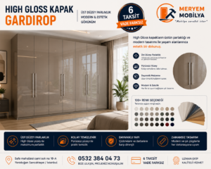 hayglass gardırop modelleri